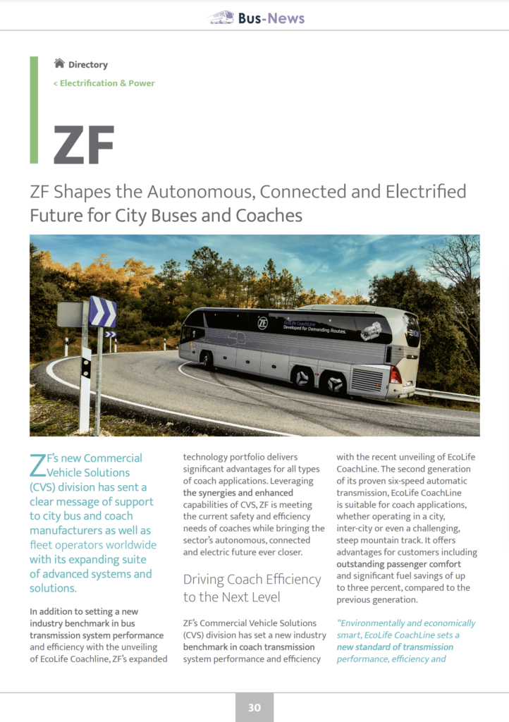 Zf Shapes The Autonomous Connected And Electrified Future For City