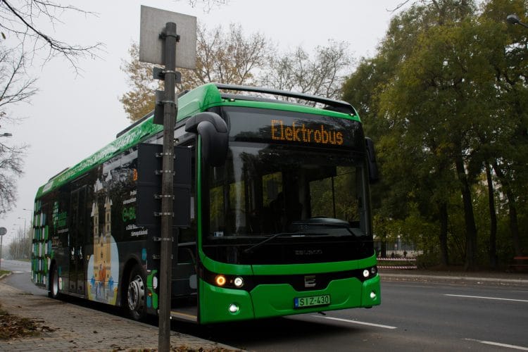 Hungary green bus program Ebusco 2.2