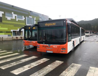 125 MAN City Buses with Biogas Drive Systems for Bergen