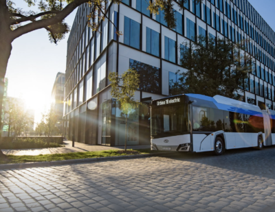 Solaris Receives Global E-mobility Leader Award