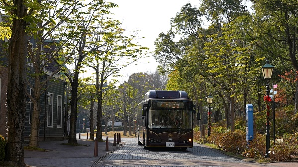 Huis Ten Bosch electric buses byd japan