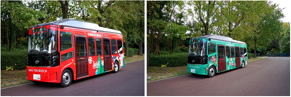 Huis Ten Bosch electric buses byd japan