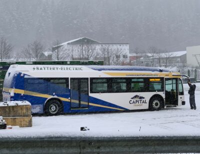 First Electric Bus Arrives in Juneau, Alaska