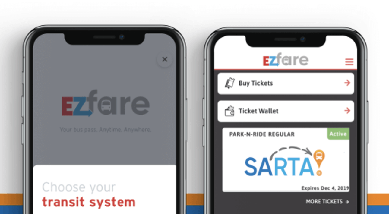 EZfare mobile ticketing app reviews