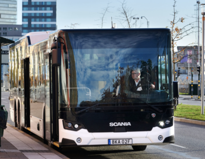 Scania’s New Powertrain Saving Fuel in City Buses