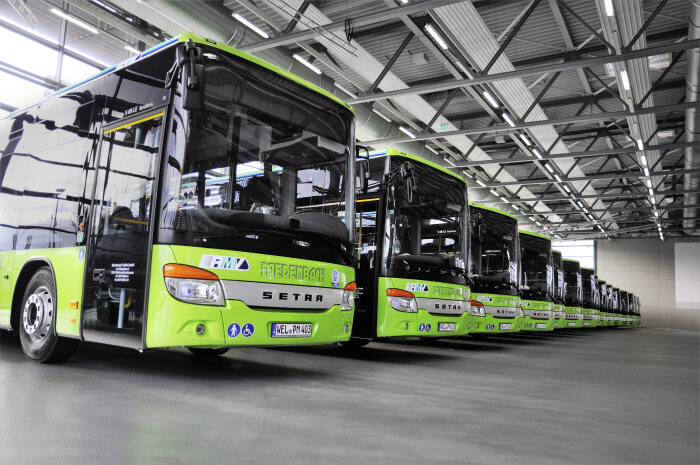 setra buses Saxony hessen