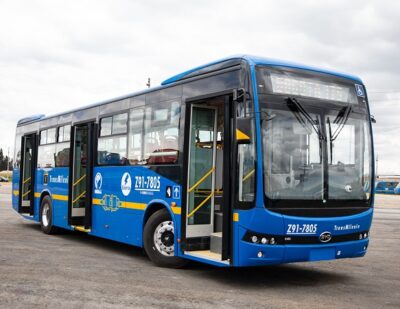 BYD Wins Another Order for 406 Electric Buses in Colombia