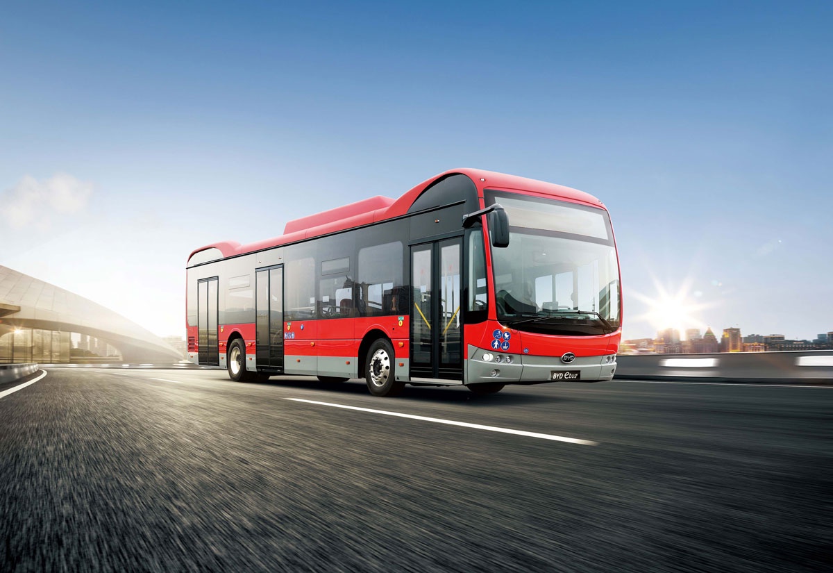 byd ebus order romania