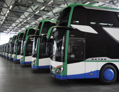 19 New Setra Buses for Geldhauser