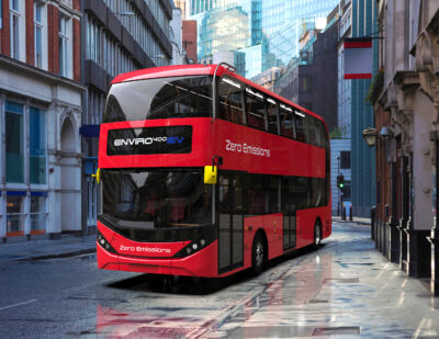 London: New Fast Wireless Bus Charging Introduced