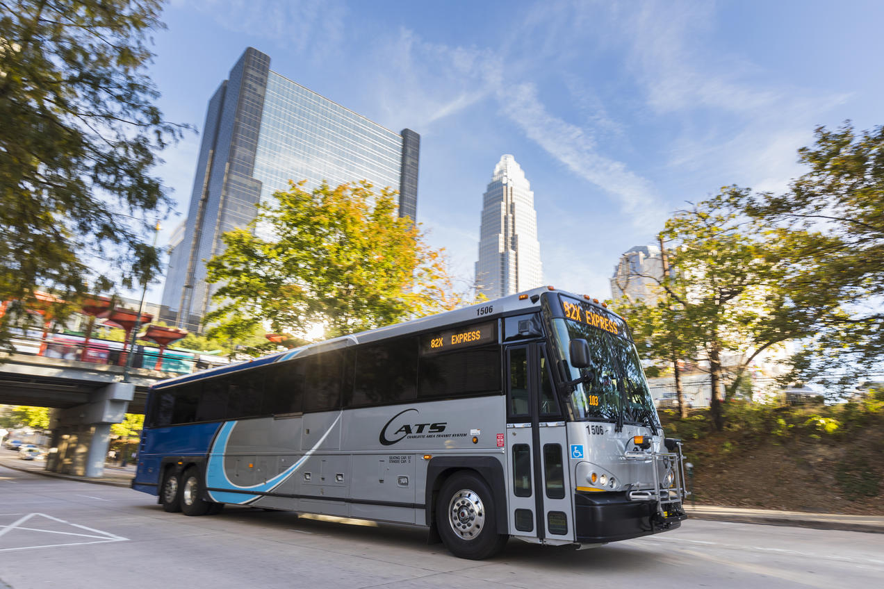 Charlotte electric bus