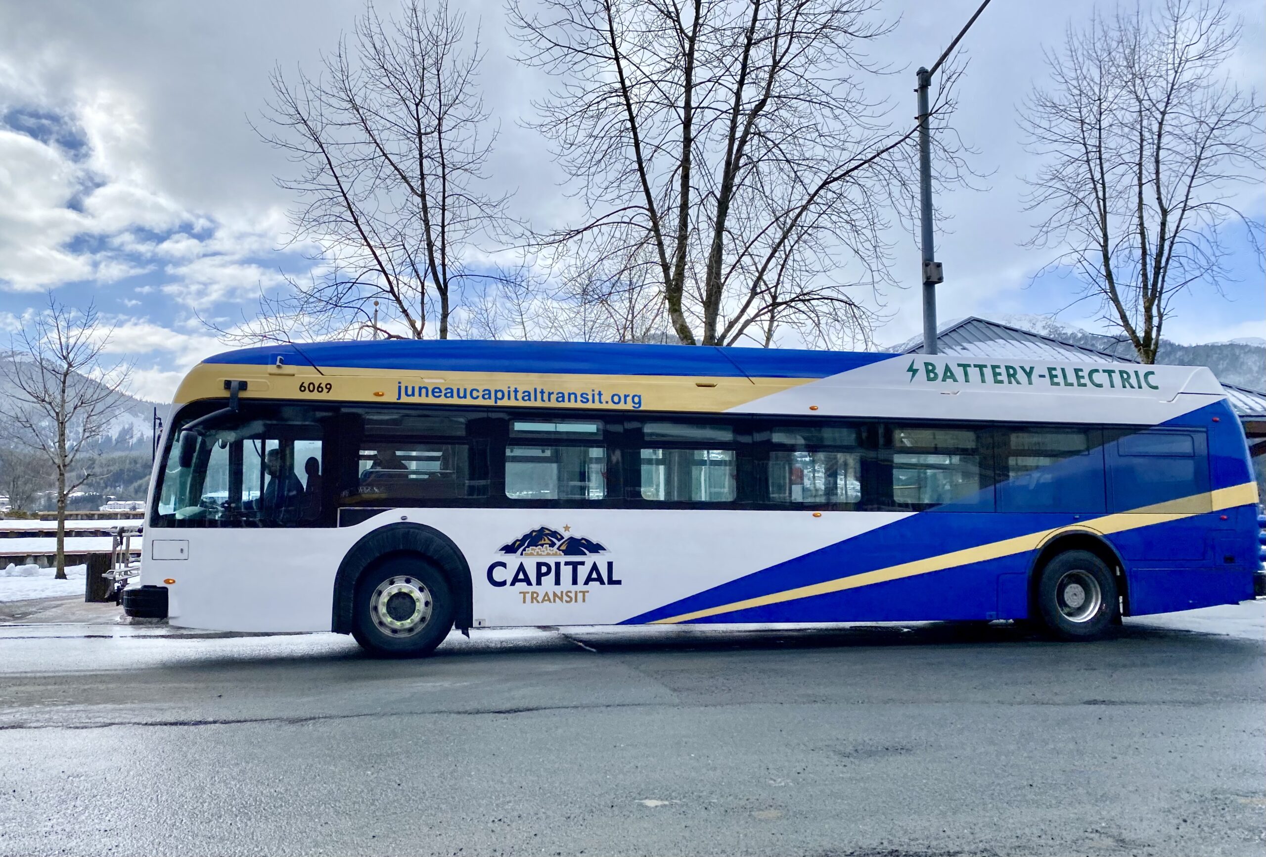 capital transit Alaska electric bus
