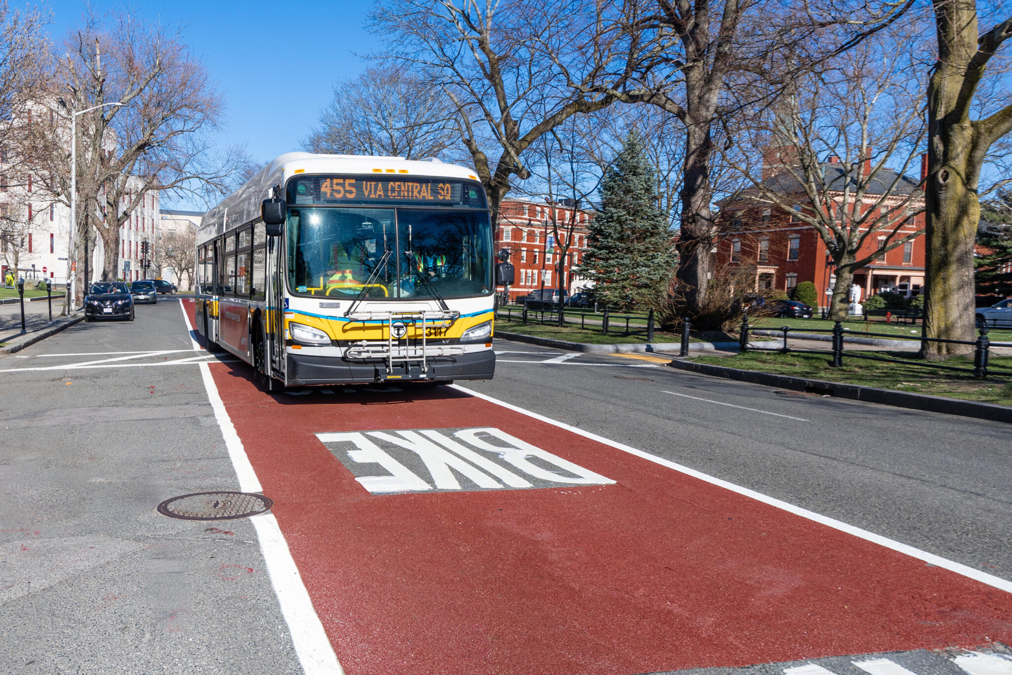 MBTA Announces Completion of FirstEver Bus Lane in Lynn BusNews