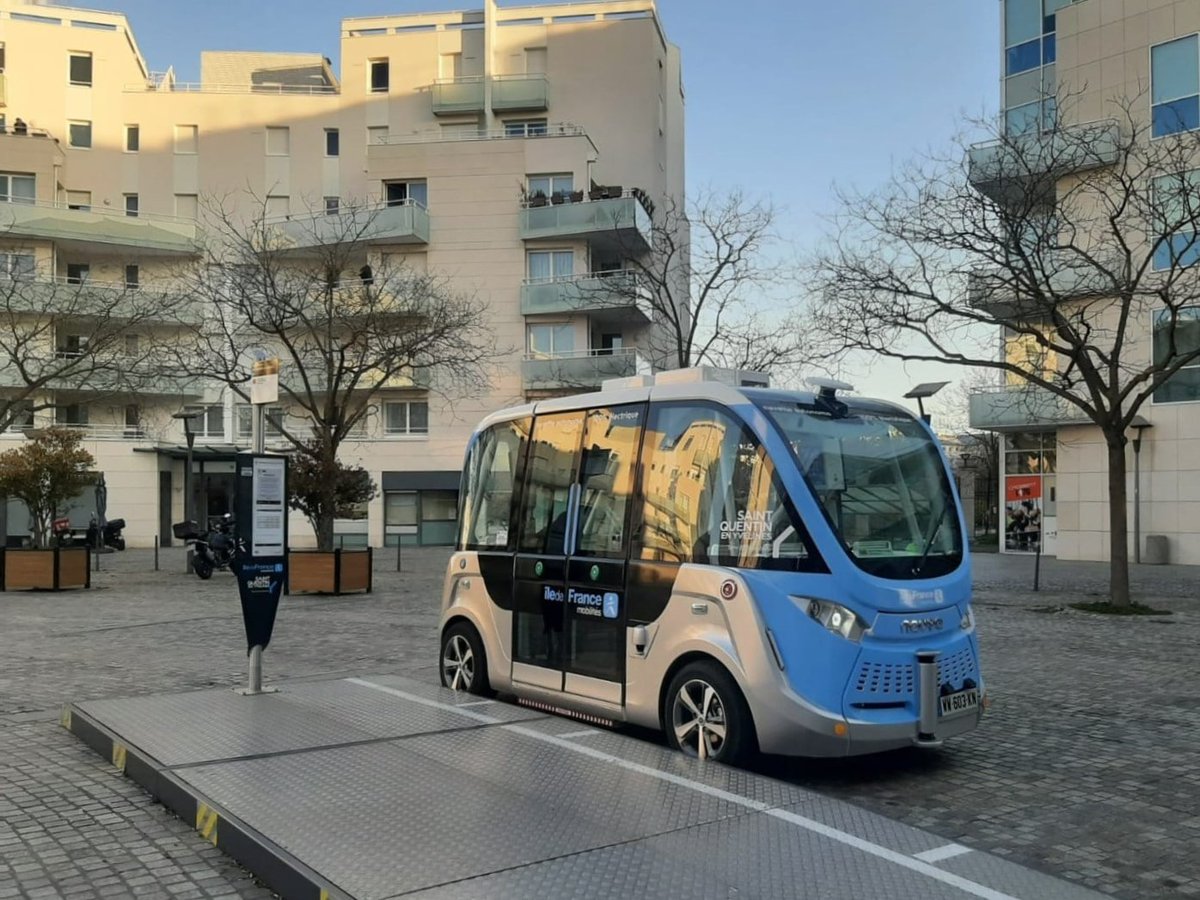 Navya autonomous shuttle