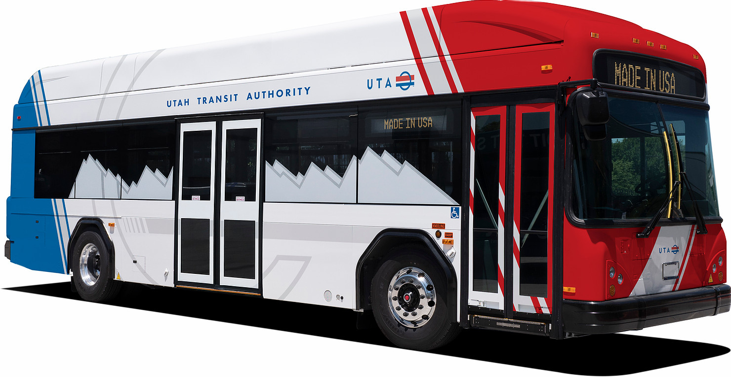 gillig electric buses Utah