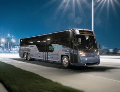 MCI Launches New D Series, Unveils Battery-Electric Commuter Coach