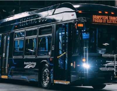 Electric Buses from Nova Bus Now Hitting the Road in Brampton