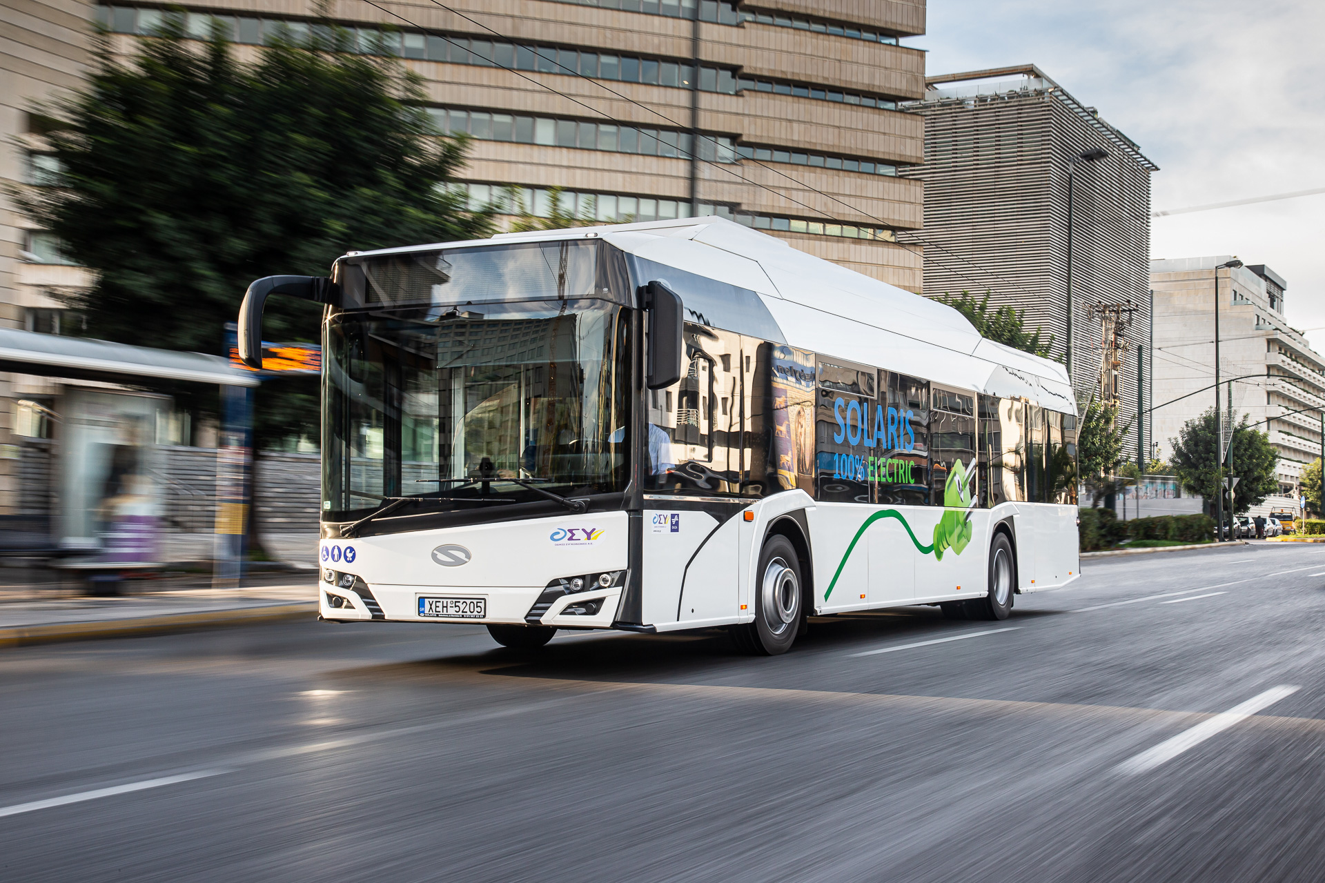 Switzerland solaris electric buses