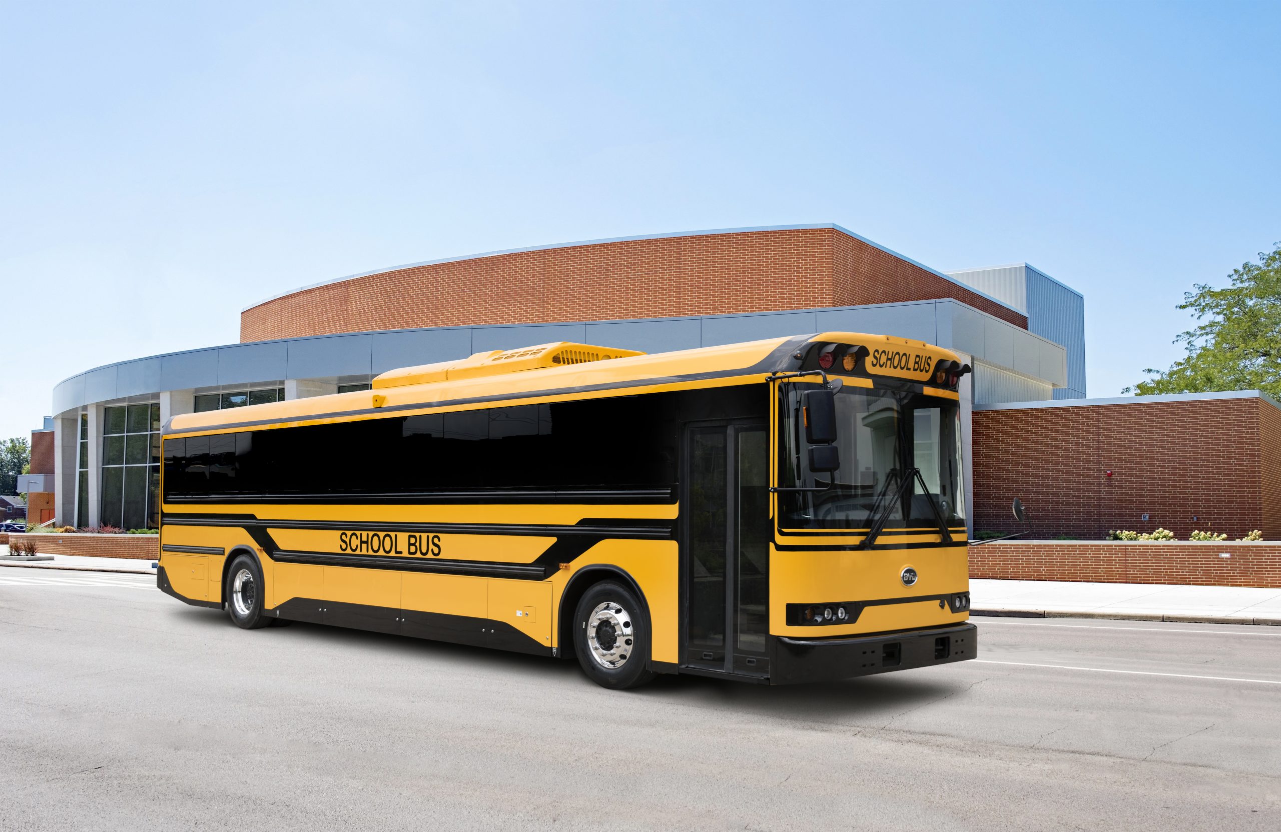 byd electric school bus