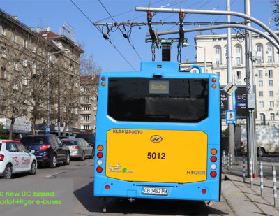 30 New Chariot-Higer UC e-Buses for Sofia, Bulgaria