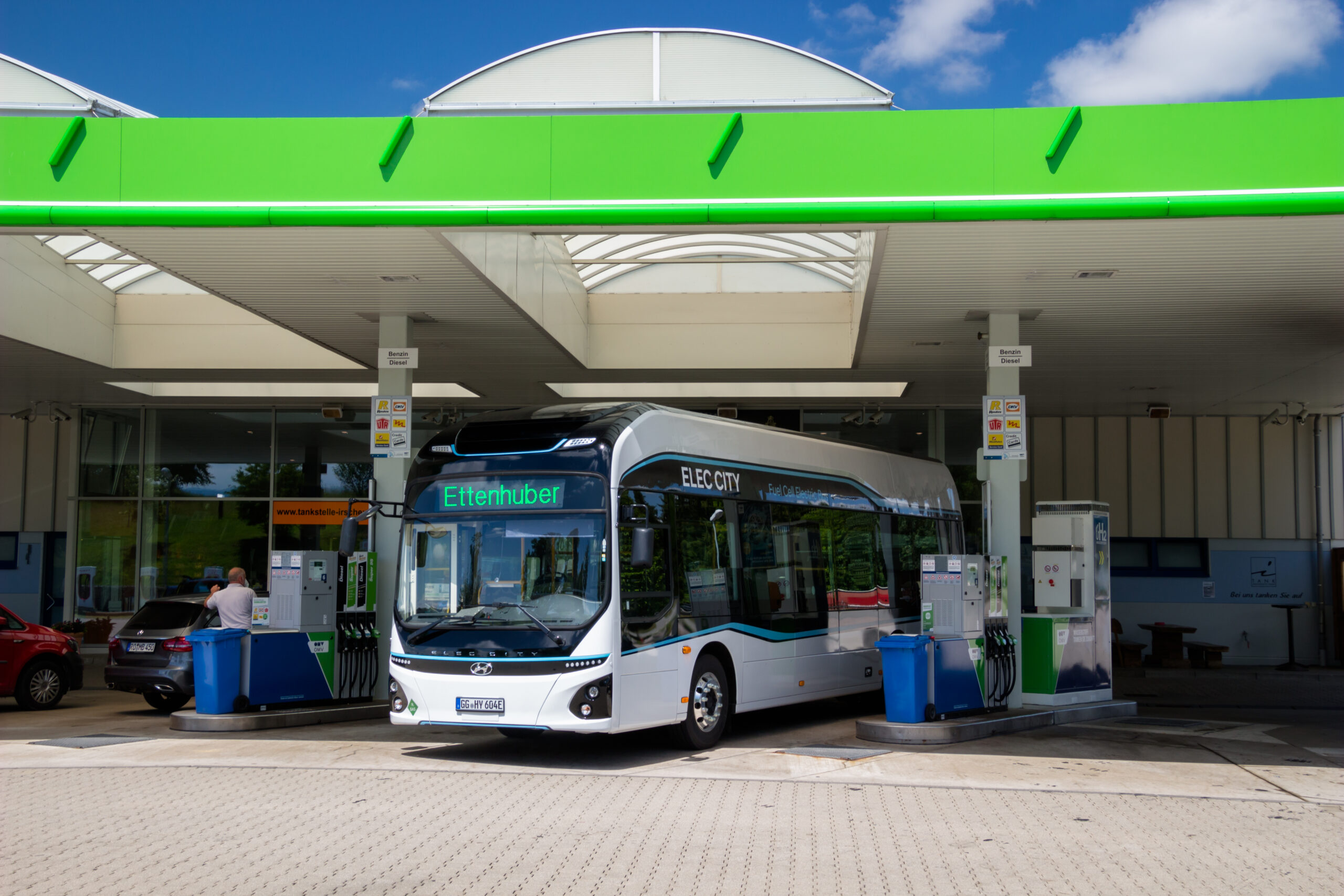 Hyundai fuel cell bus Munich