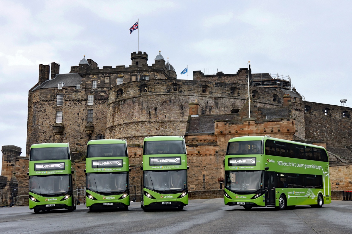 BYD ADL Lothian buses