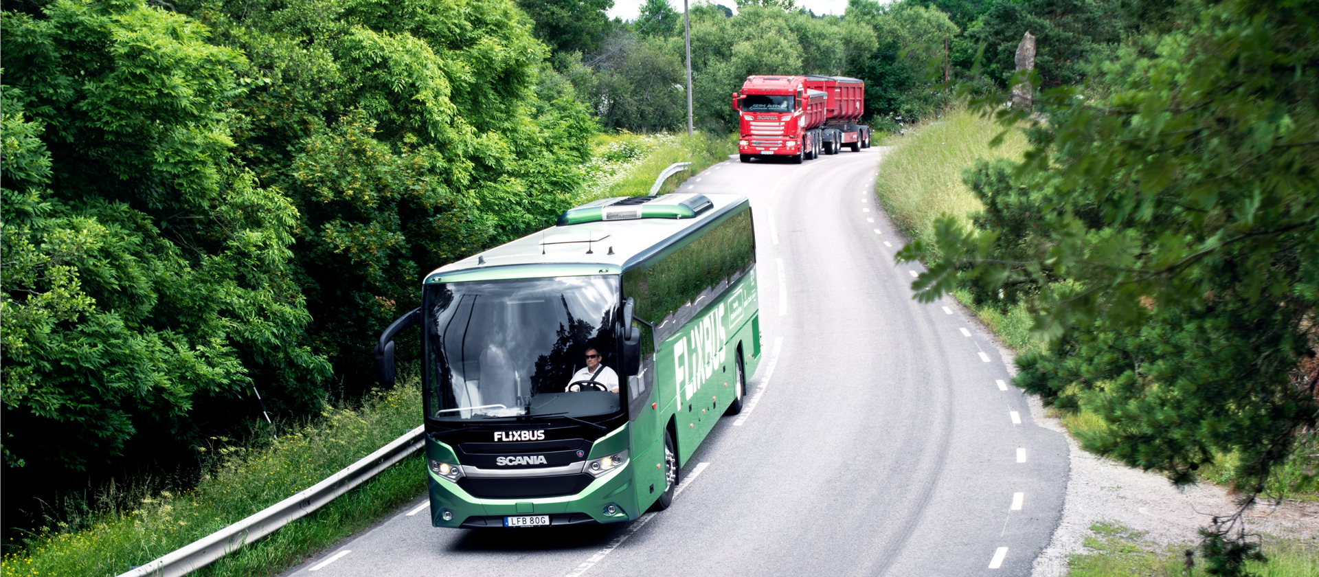 scania international biogas bus