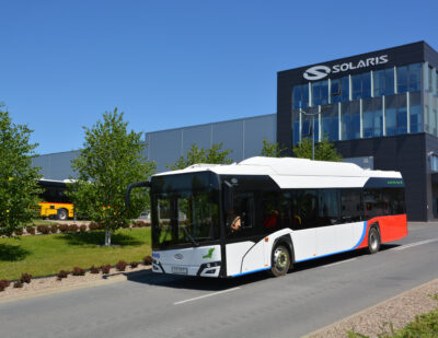 Malbork Receives Electric Solaris Buses