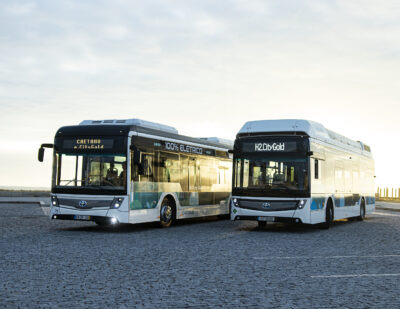 Toyota Co-brands Zero-Emission Buses with CaetanoBus