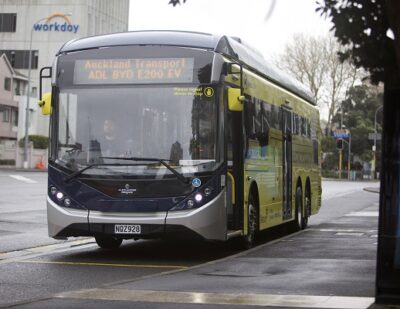 BYD Delivers First BYD ADL Enviro200EV XLB in New Zealand