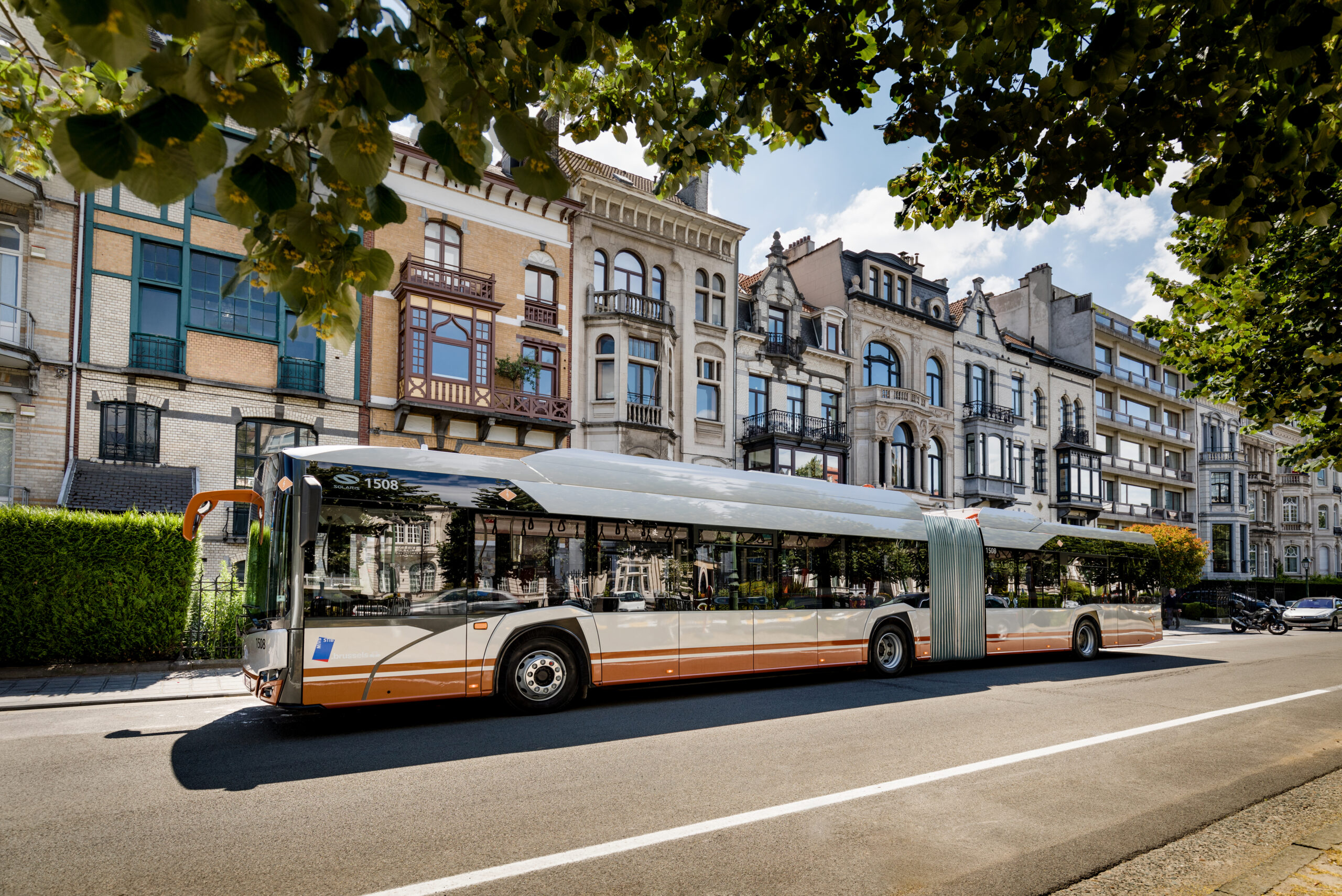 Aarhus solaris buses