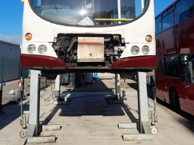 A1 Coaches Invests in Wash Bay Column Lifts