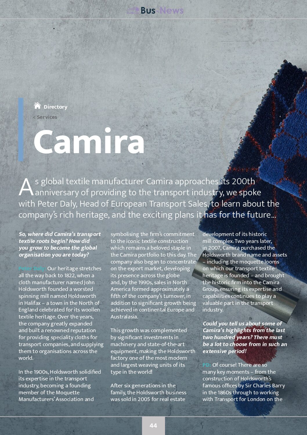 Camira: A Glimpse into the Future with Peter Daly