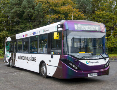 New Livery Revealed for UK’s First Full-Sized Autonomous Bus Service