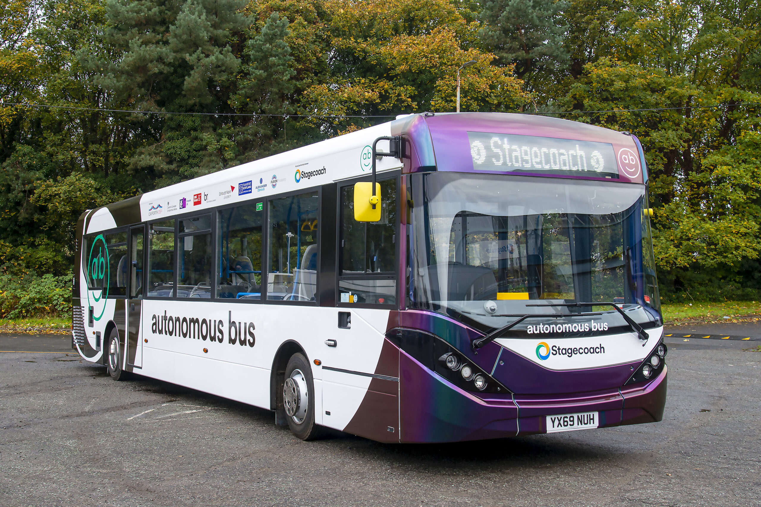 uk first autonomous bus