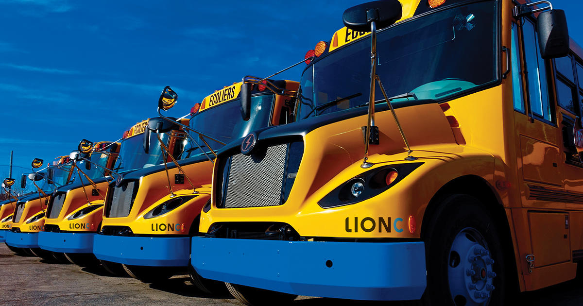 lion electric student transportation canada