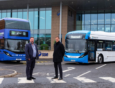 Stagecoach and SSE Announce Pilot Community Electric Charging Hub