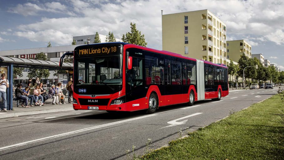 A MAN Lion's City bus