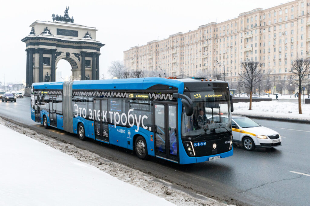 Moscow Articulated Electric Bus