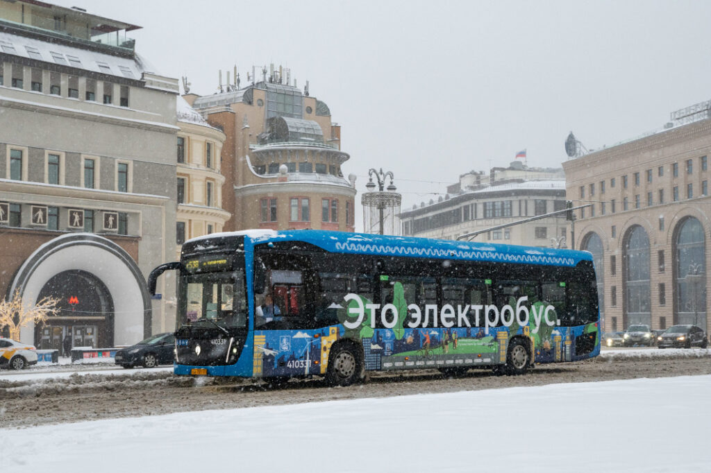 Moscow electric buses