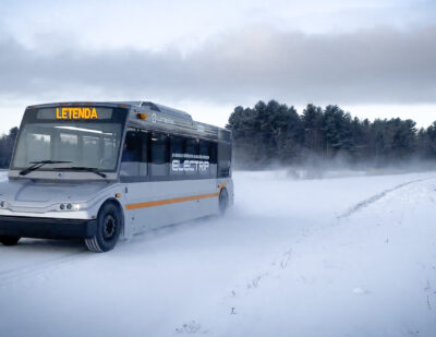 Letenda Unveils Electrip Electric Bus Designed for Winter Conditions