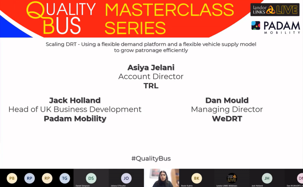 Padam Mobility Online Masterclass 3 | Scaling DRT