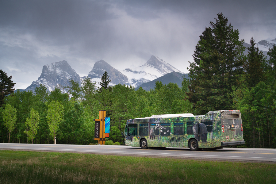Electric Buses Banff National Park