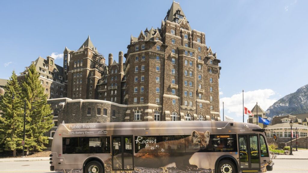 Electric Buses Banff National Park