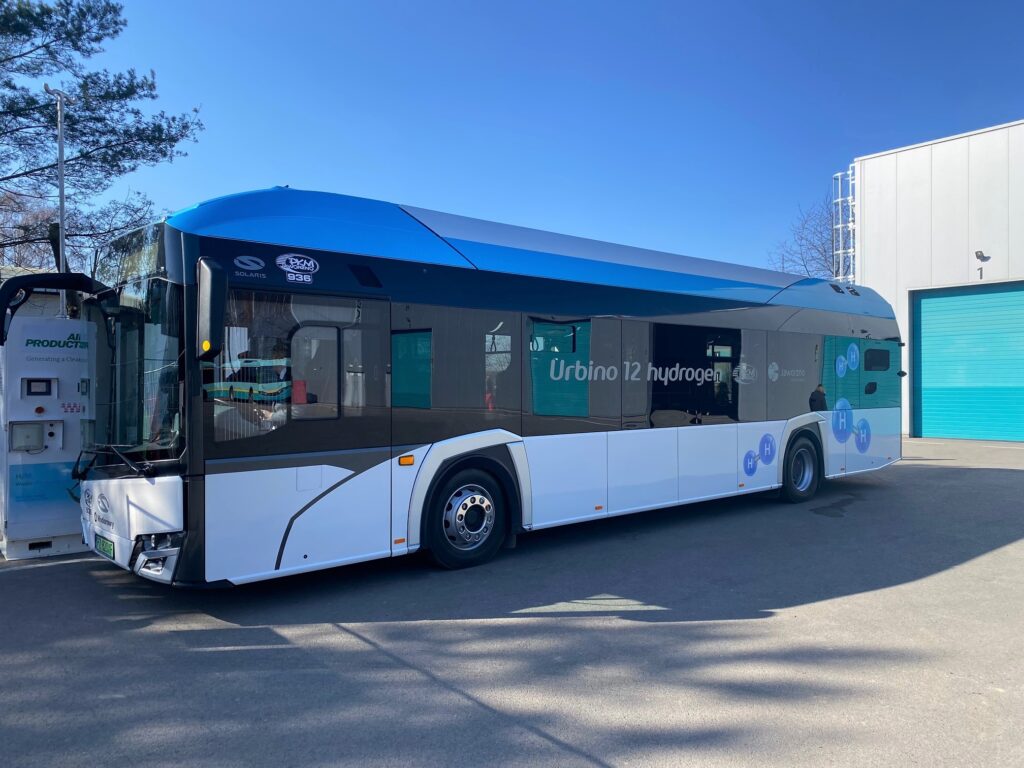 PKM Jaworzno Solaris hydrogen buses