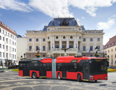Škoda to Supply Articulated Trolleybuses in Bratislava