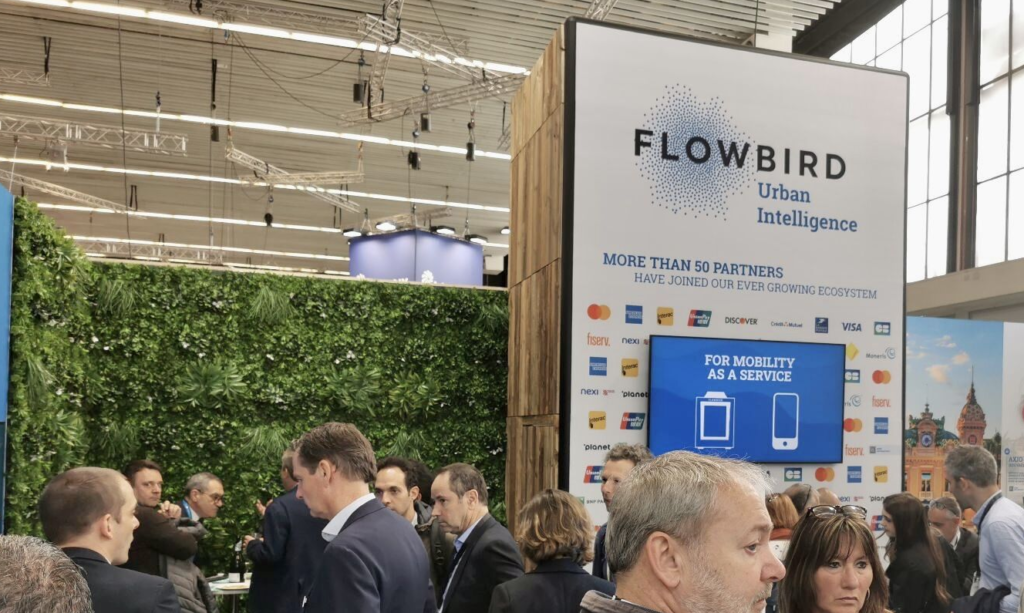 The Flowbird stand at Intertraffic Amsterdam 2022