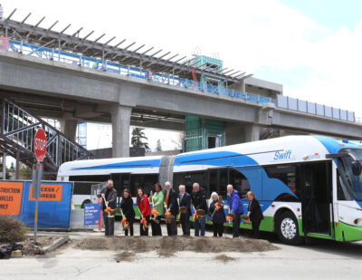 Community Transit Breaks Ground on Swift BRT in Washington
