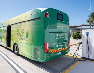 Australia’s First 100% Electric Bus Depot Opens in Queensland