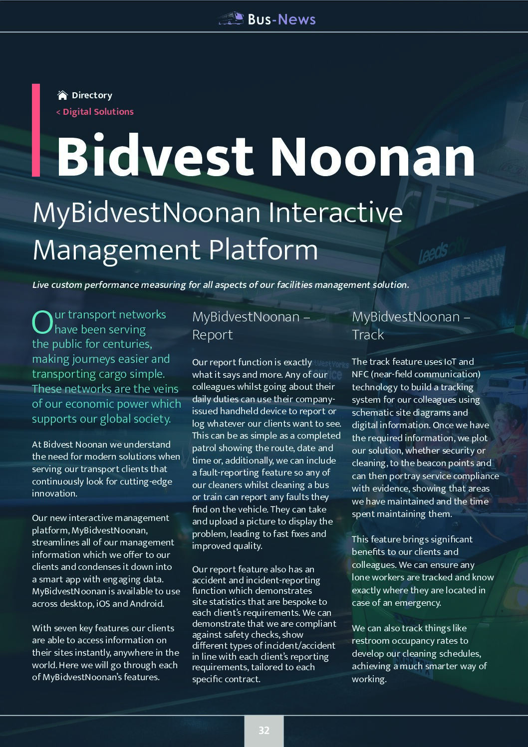 MyBidvestNoonan Interactive Management Platform